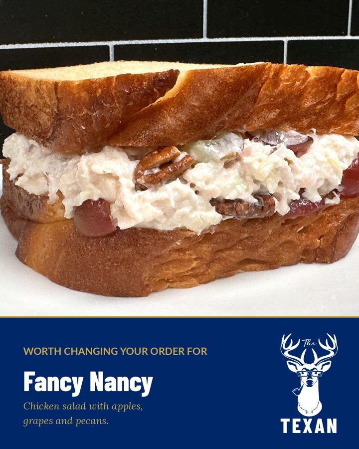 Fancy Nancy chicken salad sandwich post