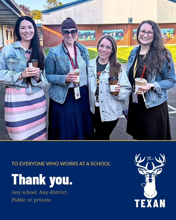 Thank-you post to school staff